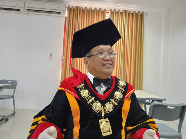 Rektor Itera Ofyar Z Tamin | Foto : Sidik Aryono/Lampung Geh