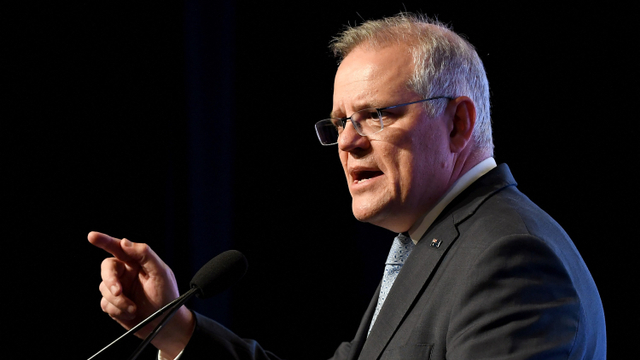 Perdana Menteri Australia Scott Morrison. Foto: William WEST / AFP