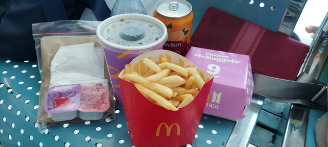 BTS Meal, menu kolaborasi BTS dan McDonald's yang hadir di Yogyakarta. Foto: dok. Vicky