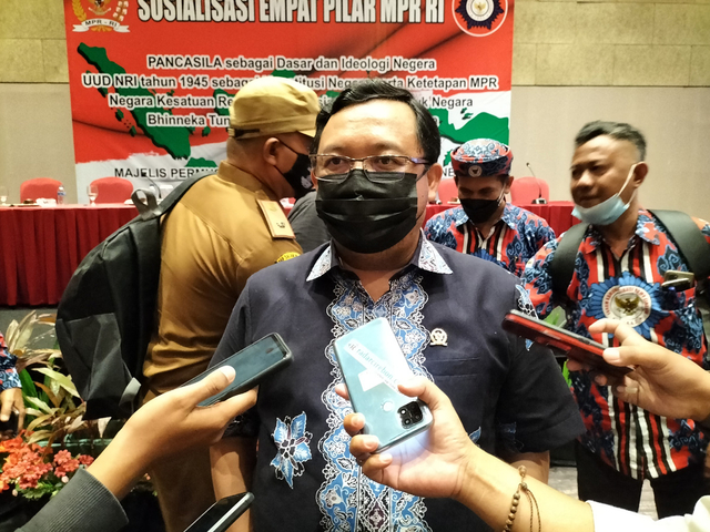 Anggota Komisi VI DPR RI Fraksi Partai Demokrat Herman Khaeron. (Juan)