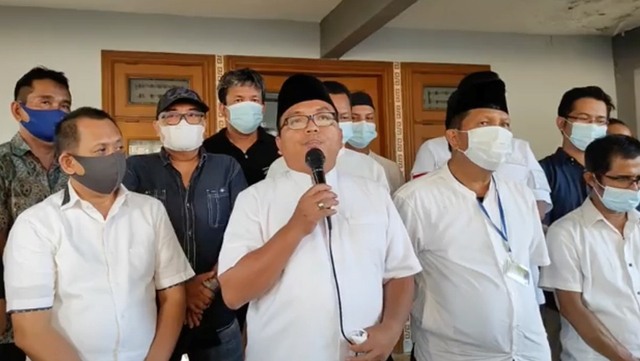 Konpers Denny Indrayana usai PSU Pilgub Kalsel. Foto: Dok. Istimewa