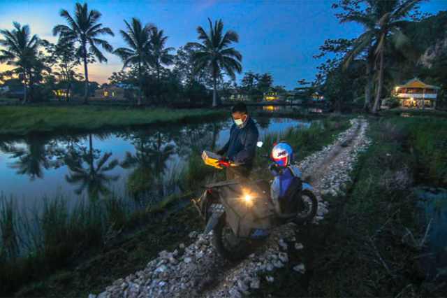 Ilustrasi. Kurir. Foto: SINDOnews