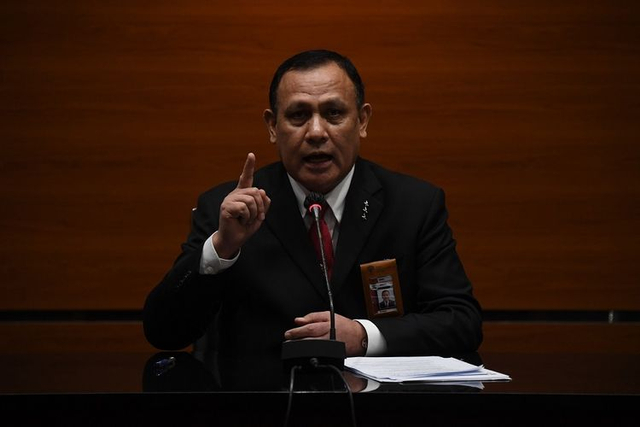 Ketua KPK Firli Bahuri. Sumber: ANTARA FOTO/Akbar Nugroho Gumay