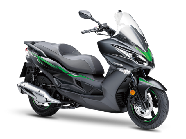 Tampilan depan Kawasaki J125. Foto: Kawasaki Uk