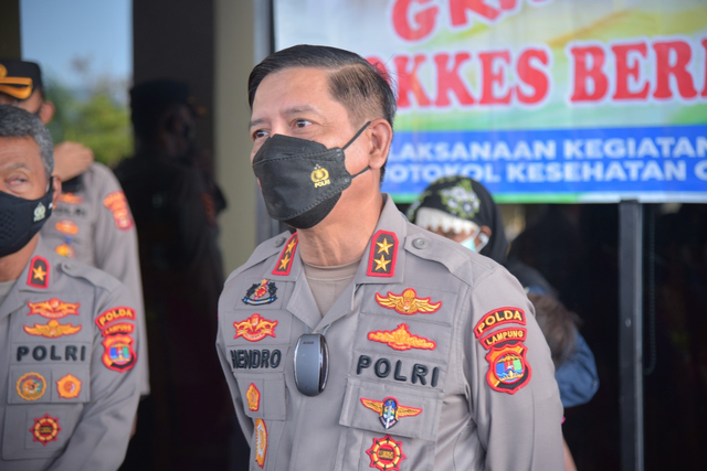 Kapolda Lampung Irjen Pol Hendro Sugiatno. | Foto : Ist