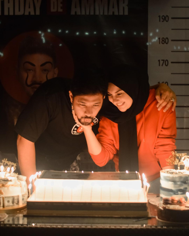 Potret Perayaan Ulang Tahun Ammar Zoni yang Unik. Foto: Instagram/ammarzoni