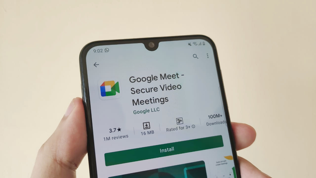 Google Meet Android Foto: Muhammad Fikrie/kumparan