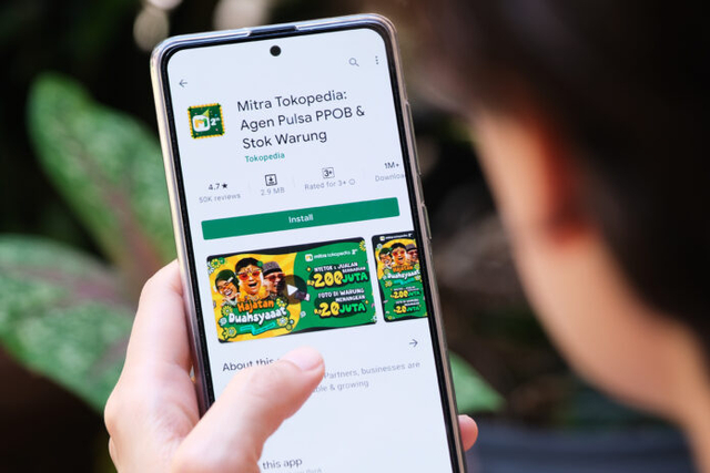 Ilustrasi Mitra Tokopedia. Foto: Dok. Tokopedia