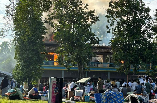 Asrama di Ponpes Raudatul Ulum Sakatiga Ogan Ilir. (Foto. Istimewa)