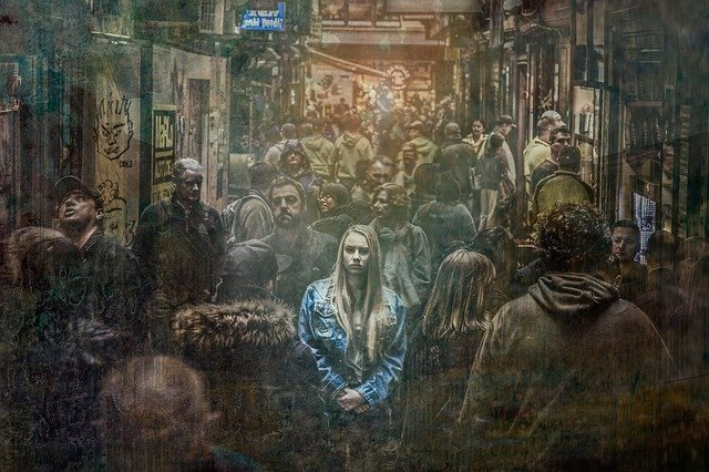 Ilustrasi Merasa Hampa di Tengah Keramaian. Sumber Gambar: Pixabay.com