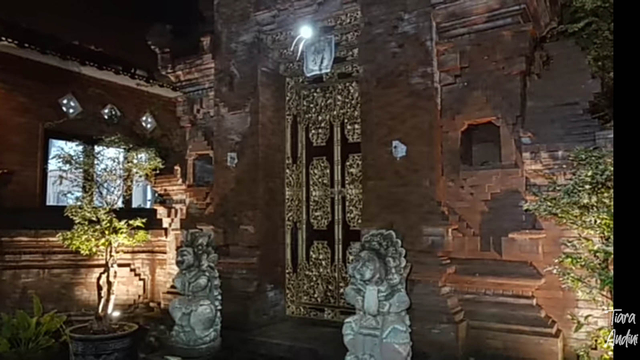 Suasana di rumah Mahalini Raharja. Foto: YouTube/Tiara Andini 