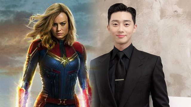 Captain Marvel dan Park Seo Joon. Foto: Marvel dan Instagram/@bn_sj2013