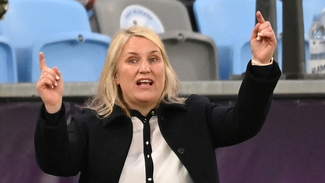 Emma Hayes. Foto: Jonathan NACKSTRAND / AFP