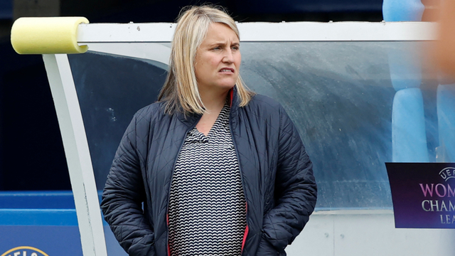 Emma Hayes. Foto: Adrian DENNIS / AFP