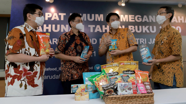 Jajaran manajemen GarudaFood. Foto: GarudaFood