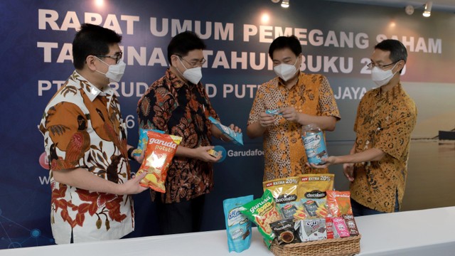 Jajaran manajemen GarudaFood. Foto: GarudaFood