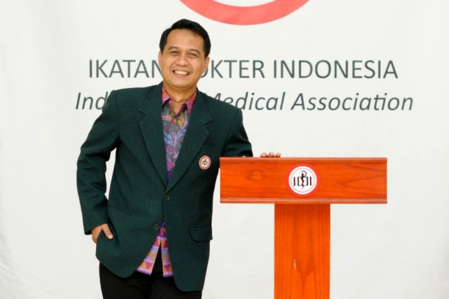 dr. Daeng Muhammad Faqih, Ketua Umum IDI. Foto: IDI