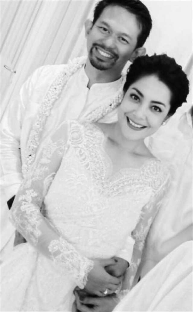 Pernikahan Lulu Tobing dan Bani Mulia. Foto: Instagram/banimmulia