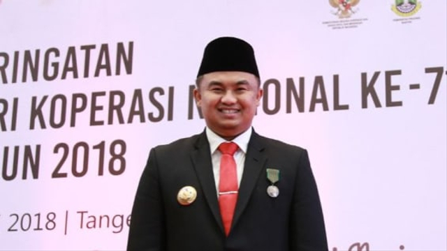 Bupati Dharmasraya Sutan Riska Tuanku Kerajaan. Foto: Instagram/@sutanriska