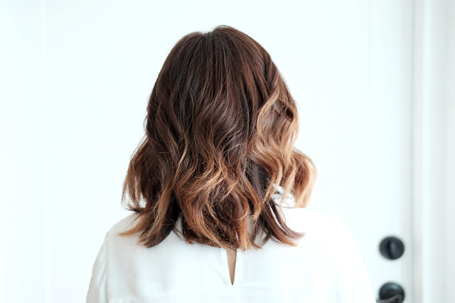 Ilustrasi warna rambut ombre untuk kulit sawo matang. Foto: Flickr
