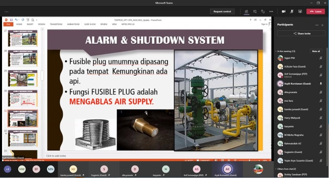 Pelatihan Operasi Produksi Tingkat POP