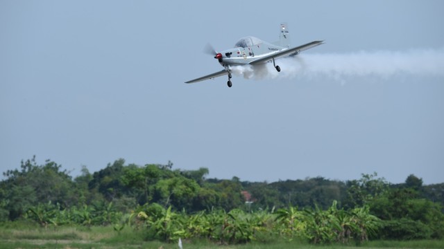 Ilustrasi pesawat nirawakL. Foto: Dispen AL