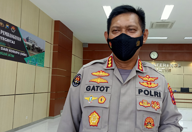 Kabid Humas Polda Jatim Kombes Pol Gatot Repli Handoko. Foto: Masruroh/Basra