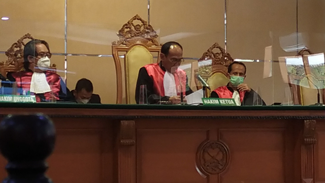 Suasana sidang Habib Bahar bin Smith. Foto: Rachmadi Rasyad/kumparan