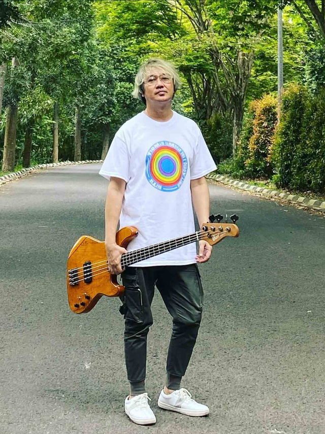 Pemain bas GIGI, Thomas Ramdhan. Foto: Instagram.com/thomasramdhan/