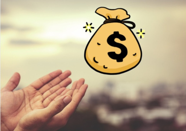 Ilustrasi Bantuan Langsung Tunai (Gambar dibuat oleh penulis dengan canva).