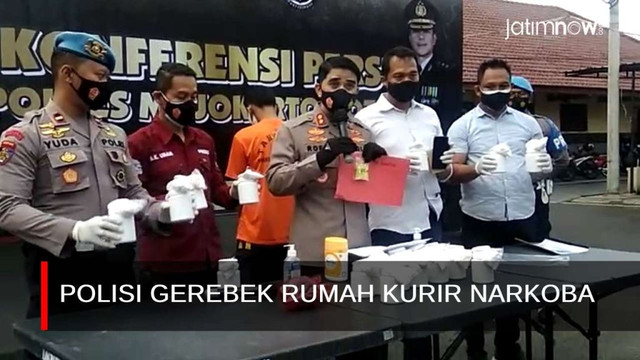 Video: Polisi Gerebek Rumah Kurir Narkoba