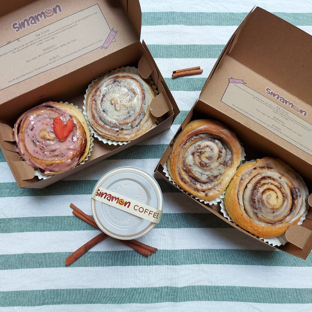 Aneka cinnamon roll ala Sinamon Jakarta Foto: Azalia Amadea/Kumparan