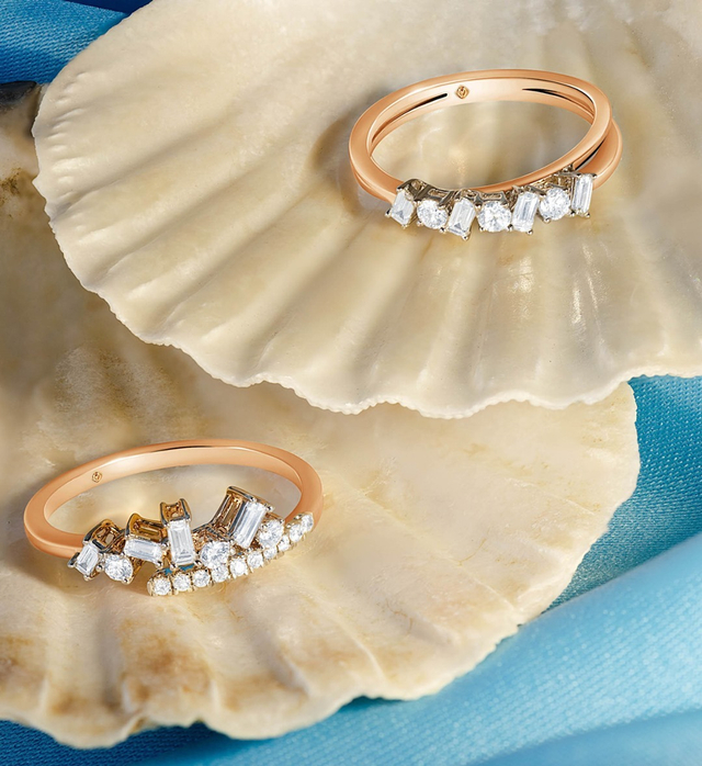 Cincin dari koleksi Éclat Miss Mondial untuk rekomendasi seserahan pernikahan yang penuh makna dan bernilai tinggi. Foto: dok. Miss Mondial