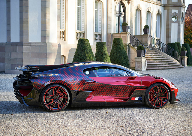 Bugatti Divo "Lady Bug" custom. Foto: dok. Bugatti