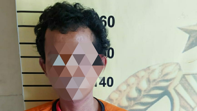 MZ, mencuri televisi, tabung gas dan sepatu karena rumah tak dikunci pemiliknya. (Istimewa)