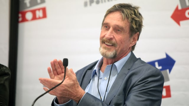 Pendiri perusahaan antivirus McAfee, John Mcafee. Foto: Gage Skidmore via Flickr (CC BY-SA 2.0)