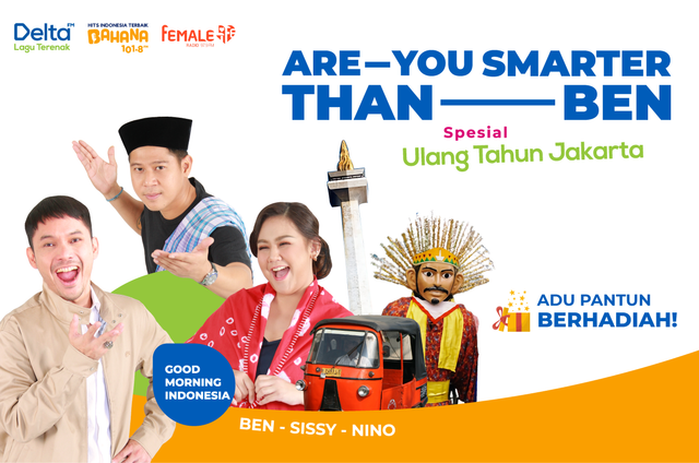 Are You Smarter Than Ben Spesial Ulang Tahun Jakarta dok MRN