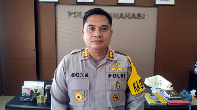 Kapolres Minahasa, AKBP Henzly Moningkey