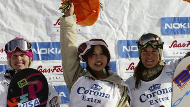 Melo Imai (Tengah), atlet snowboard asal Jepang. Foto: Instagram/@meloimai