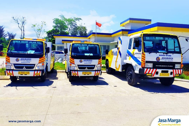 Mobil Derek Jasa Marga. Foto: dok. Jasa Marga