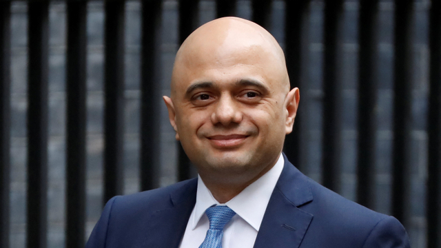 Menkes baru Inggris, Sajid Javid. Foto: Tolga Akmen/AFP