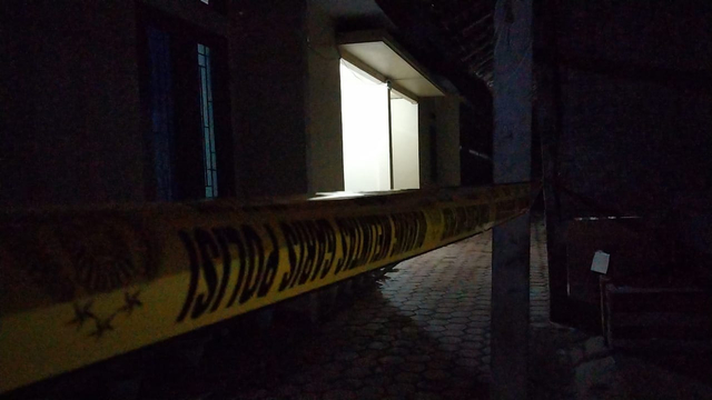 Lokasi indekos penemuan mayat seorang wanita. | Foto: Bella Sardio/ Lampung Geh