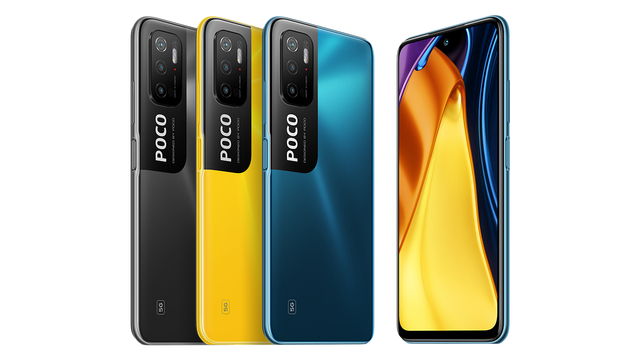 Smartphone Poco M3 Pro 5G. Foto: Poco