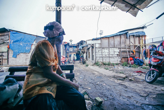 Warga Kampung Kebun Bayam. Foto: ceritaurban+