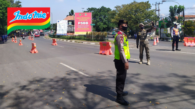 Pemberlakuan PSBB di Kota Bandung. Foto: Rachmadi Rasyad/kumparan