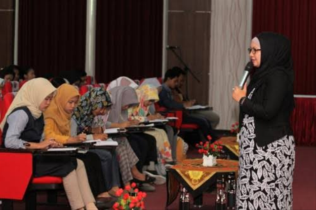 Ujian sertifikasi WPPE Prodi Akuntansi Unikama. Foto: dok