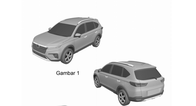 Paten yang diduga Honda BR-V terbaru. dok. dgip.go.id