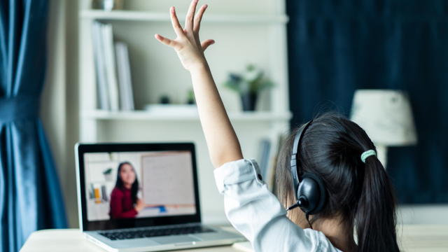 Ilustrasi sekolah daring atau online. Foto: Shutter Stock