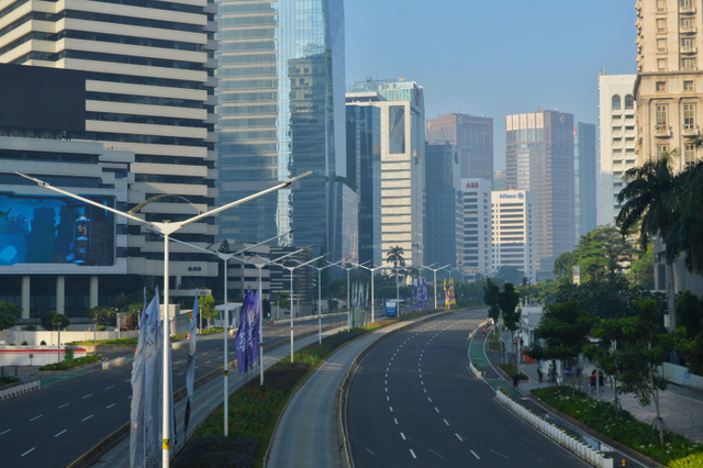 Biasanya kawasan ini ramai oleh kendaraan - kendaraan yang melintas. (Yudisald/Jurnalis)