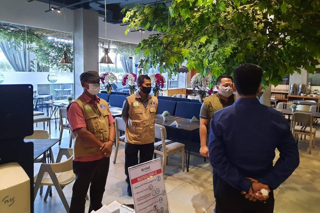 Polisi meminta pengelola hotel di Aceh memperketat penerapan protokol kesehatan (prokes). Foto: Dok. Polda Aceh